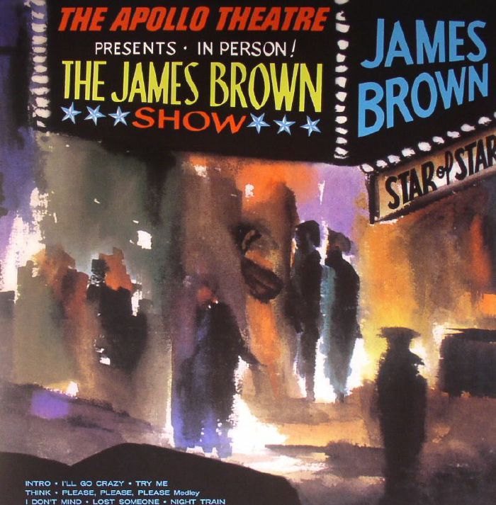 James Brown – Live At The Apollo (reissue) vinyl cover
