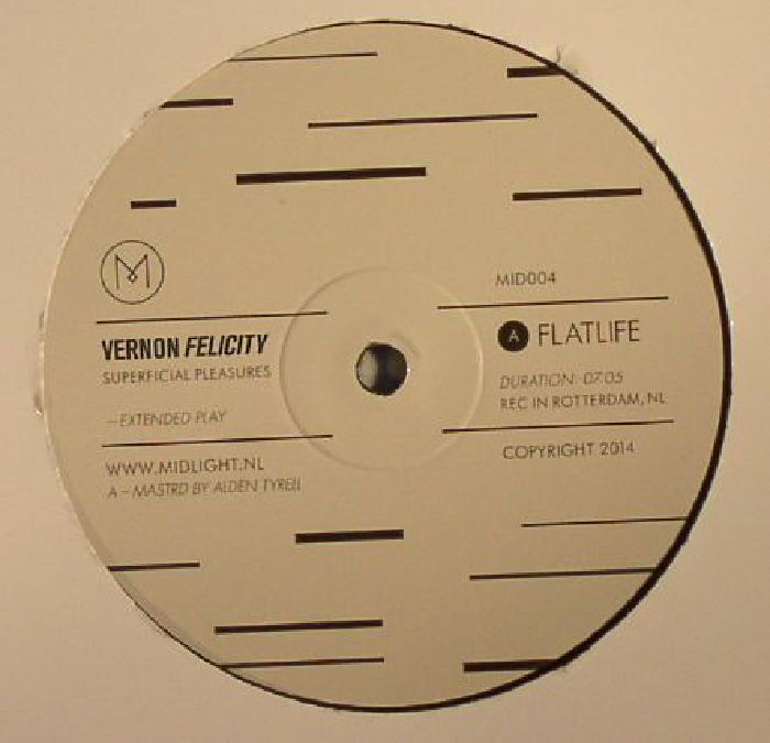 Vernon Felicity Superficial Pleasures EP  													