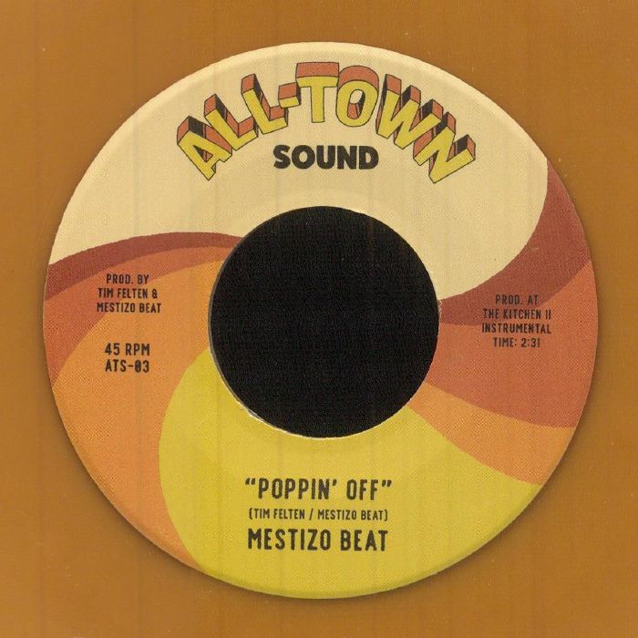 Mestizo Beat – Poppin Off vinyl cover
