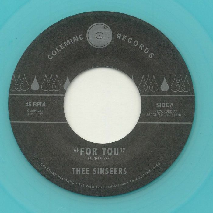 Thee Sinseers – For You vinyl cover