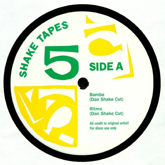 Shake Tapes Volume 5 (Dan Shakes mixes)