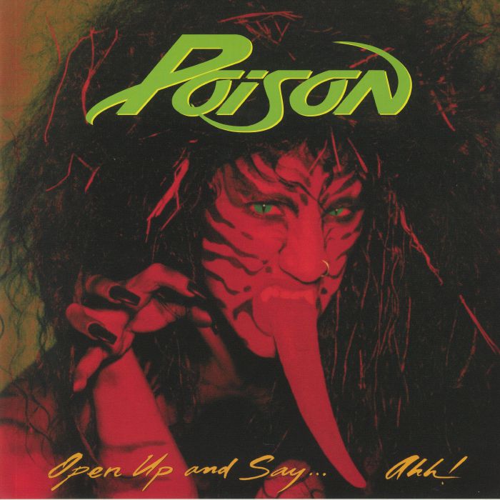 Poison – Open Up and Say Ahh vinyl cover