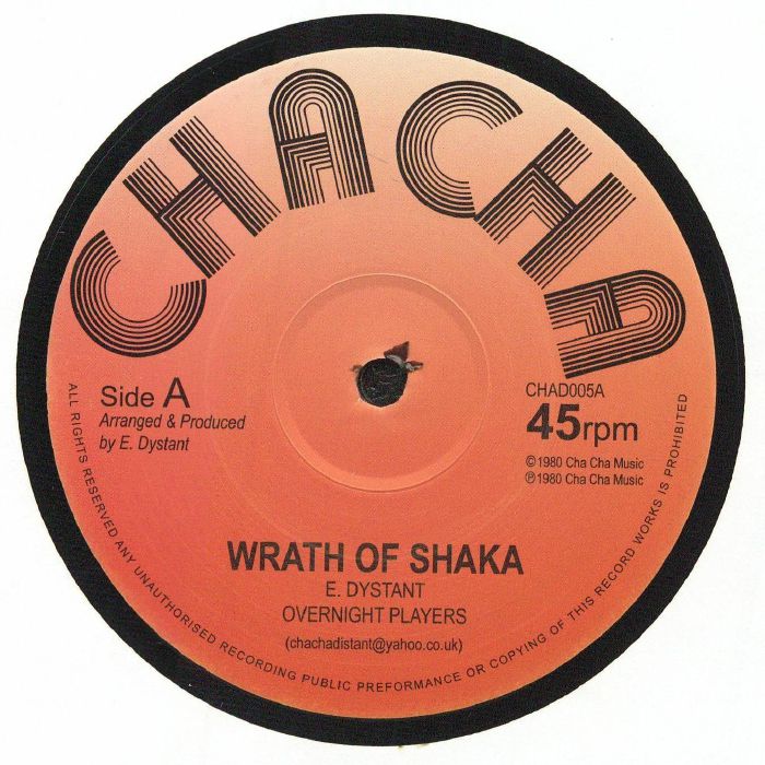 Overnight Players | Earl Sixteen – Wrath Of Shaka vinyl cover