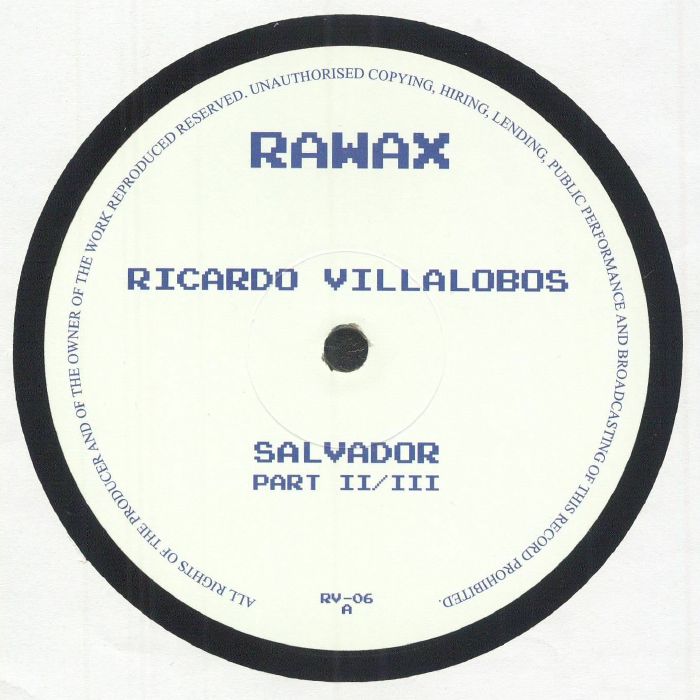 Ricardo Villalobos – Salvador Part 2 / 3 vinyl cover