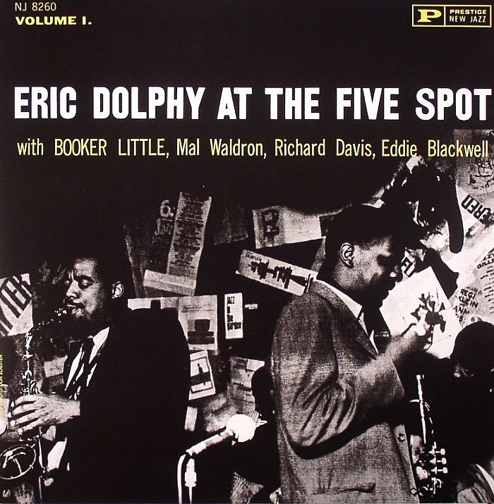 Eric Dolphy – Eric Dolphy At The Five Spot Vol 1 vinyl cover