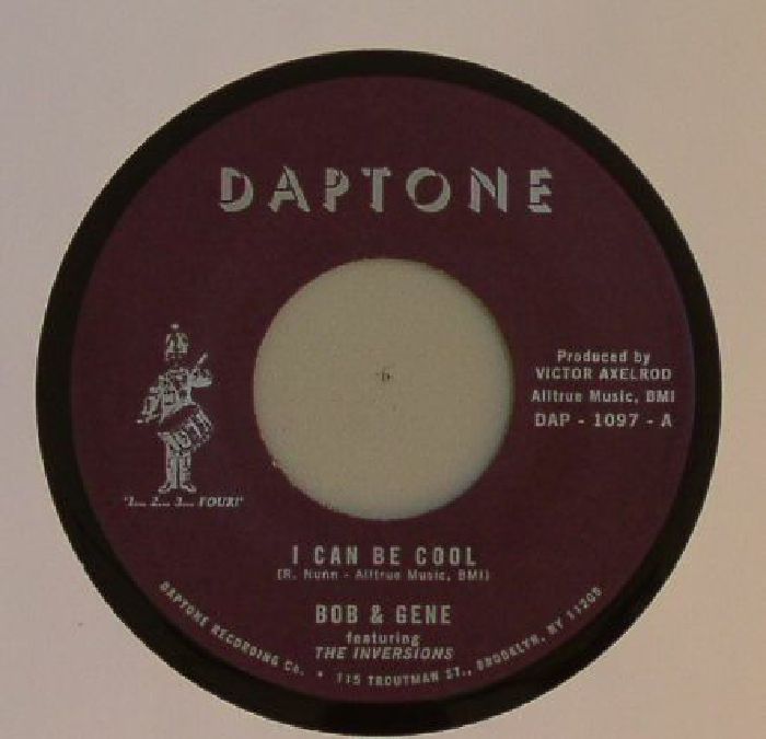 Bob and Gene | The Inversions – I Can Be Cool vinyl cover