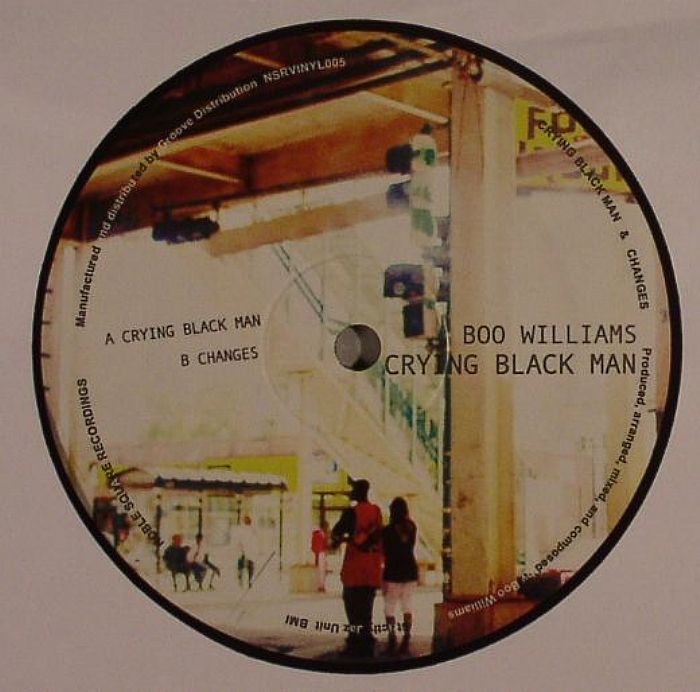 Boo Williams – Crying Black Man vinyl cover