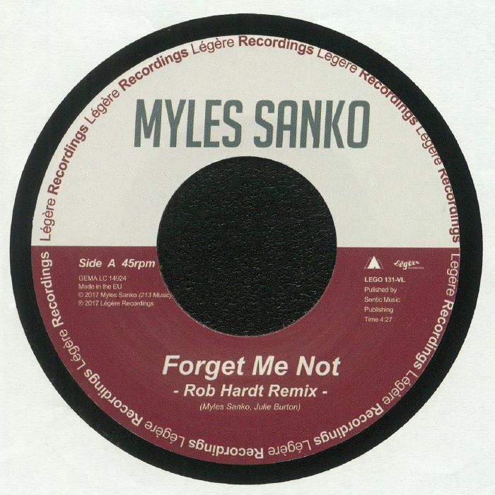Myles Sanko Forget Me Not