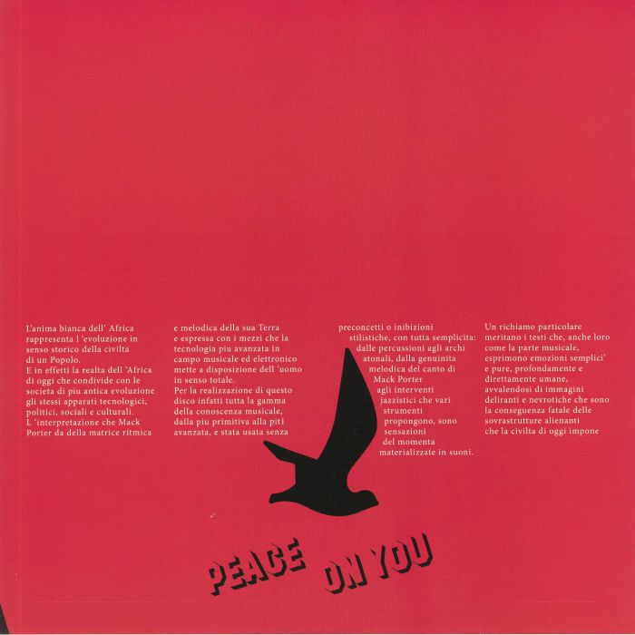 Mack Porter – Peace On You vinyl cover