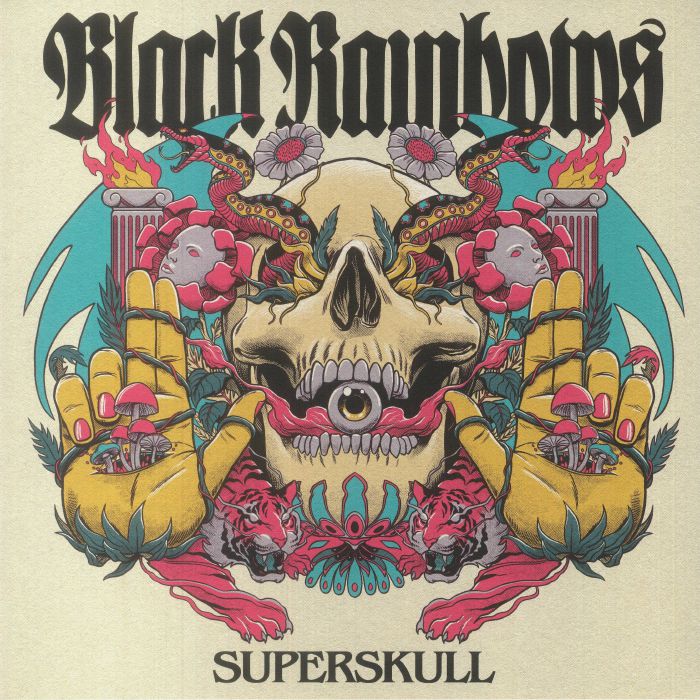 Black Rainbows – Superskull vinyl cover