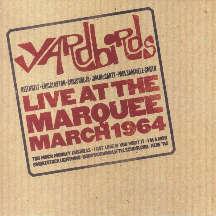Yardbirds Live At The Marquee
