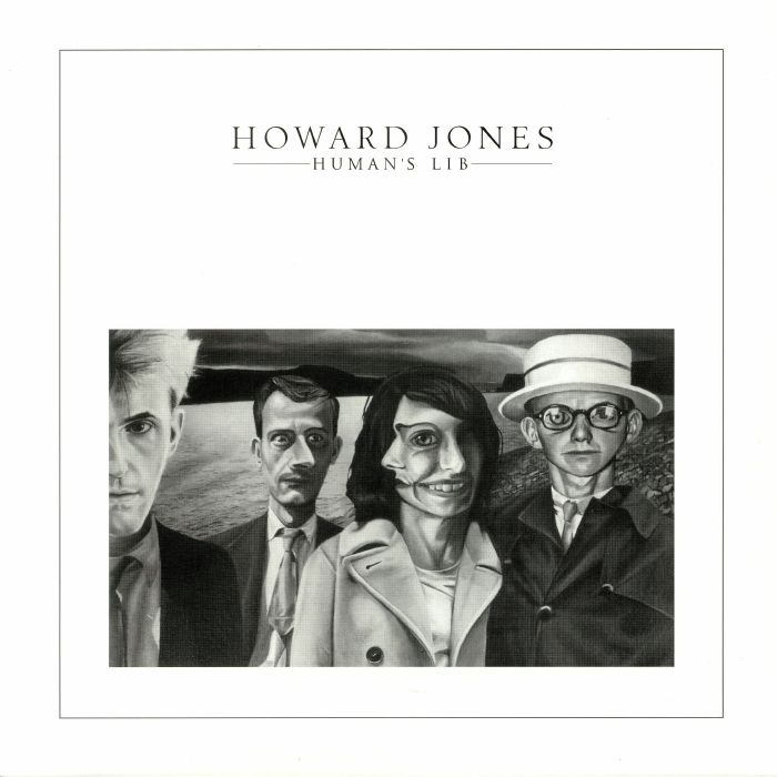 Howard Jones – Humans Lib vinyl cover