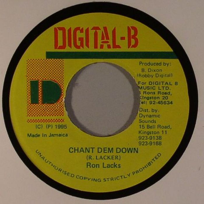 Ron Lacks Chant Dem Down (Kuff Riddim)