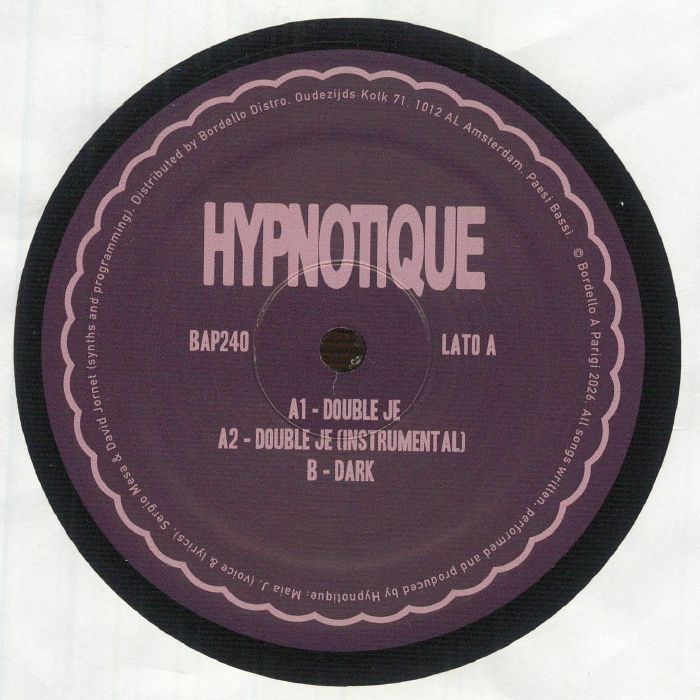 Hypnotique – Double Je vinyl cover