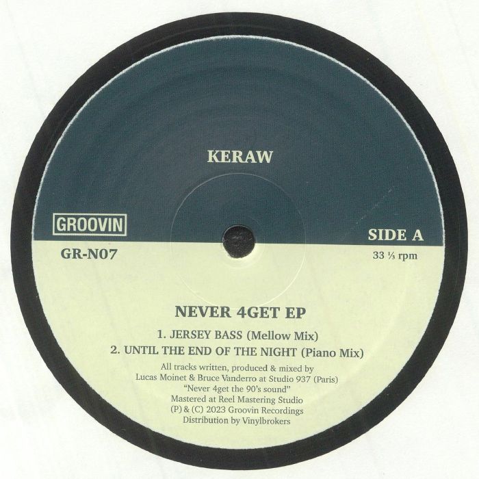 Keraw Never 4get EP