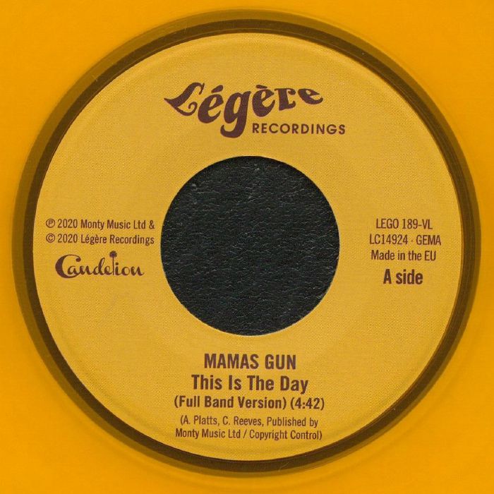 Mamas Gun – This Is The Day vinyl cover
