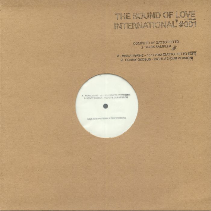 Anaalivaihe | Sonny Okosun The Sound Of Love International 001 Sampler