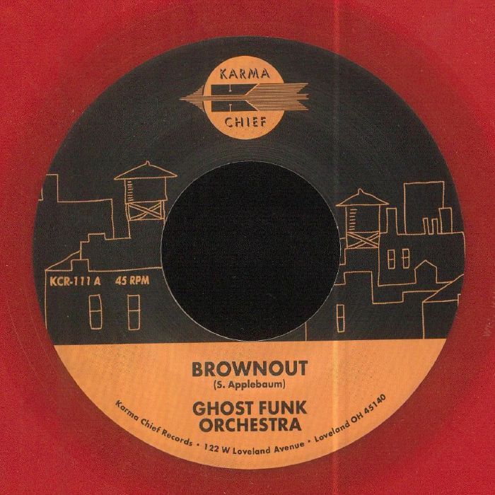 Ghost Funk Orchestra – Brownout vinyl cover