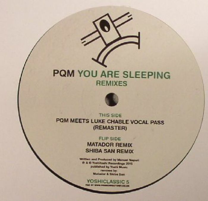 Pqm – You Are Sleeping (remixes) vinyl cover