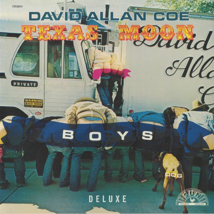 David Allan Coe – Texas Moon (Deluxe Edition) vinyl cover