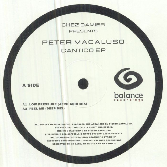 Chez Damier | Peter Macaluso Cantico EP