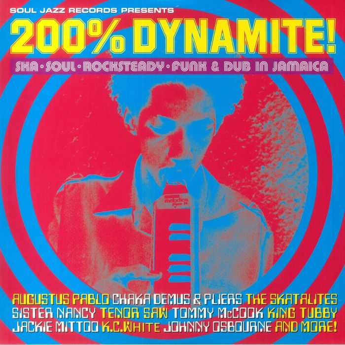 Various Artists 200 Percent Dynamite!: Ska Soul Rocksteady Funk and Dub In Jamaica (Record Store Day RSD 2023)