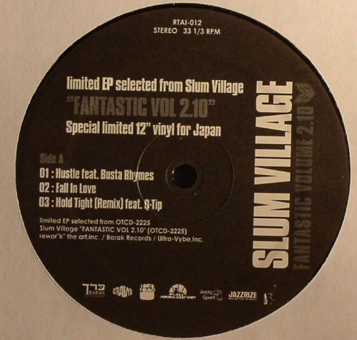 Slum Village Fantastic Vol 2.10 EP