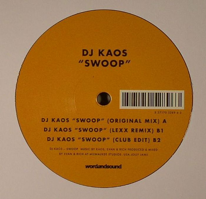 DJ Kaos – Swoop vinyl cover
