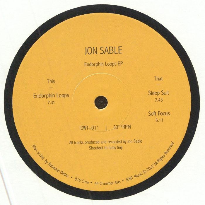 Jon Sable Endorphin Loops EP