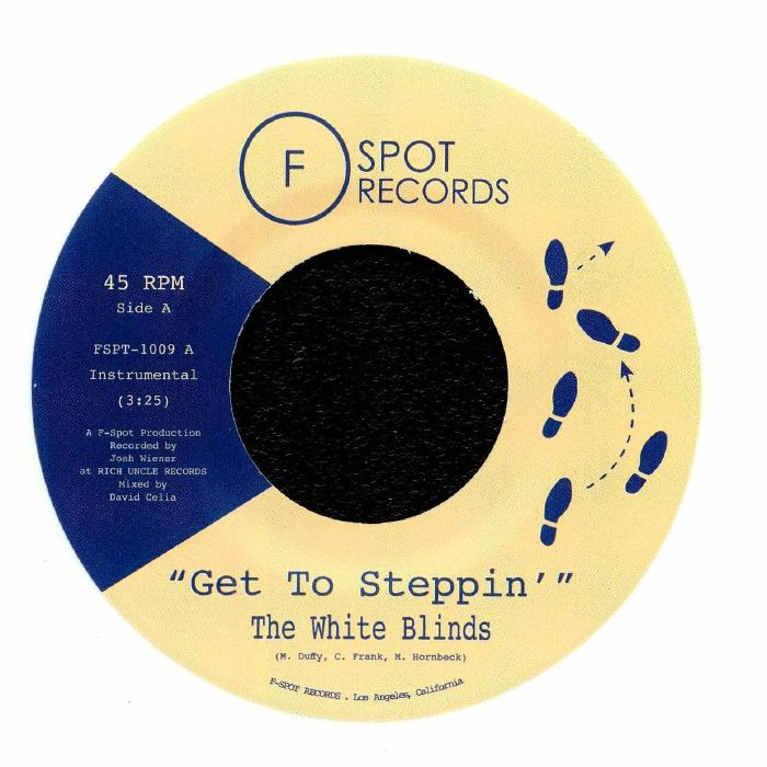 The White Blinds – Get To Steppin vinyl cover