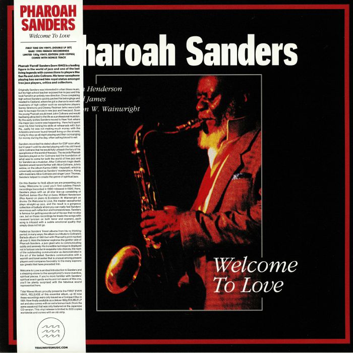 Pharoah Sanders – Welcome To Love vinyl cover