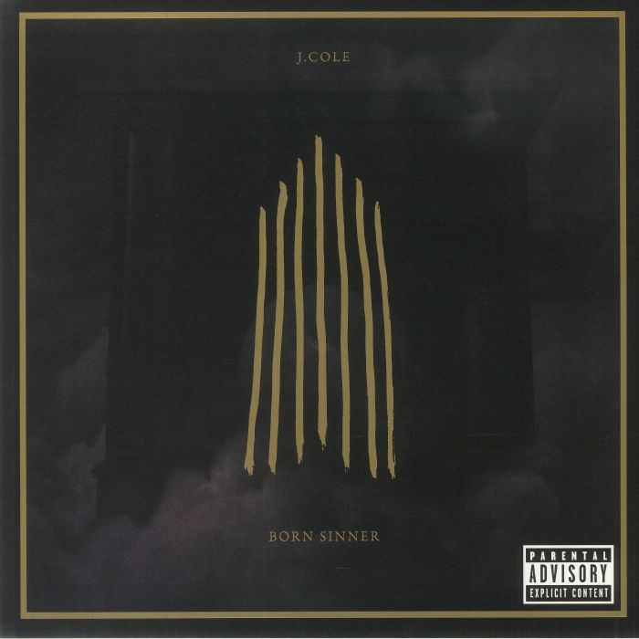 J Cole – Born Sinner vinyl cover