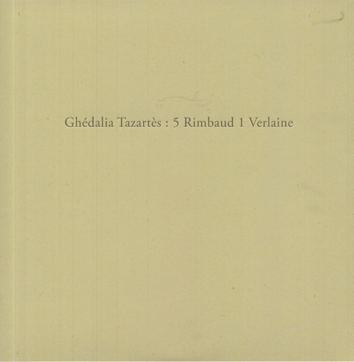 Ghedalia Tazartes 5 Rimbaud 1 Verlaine