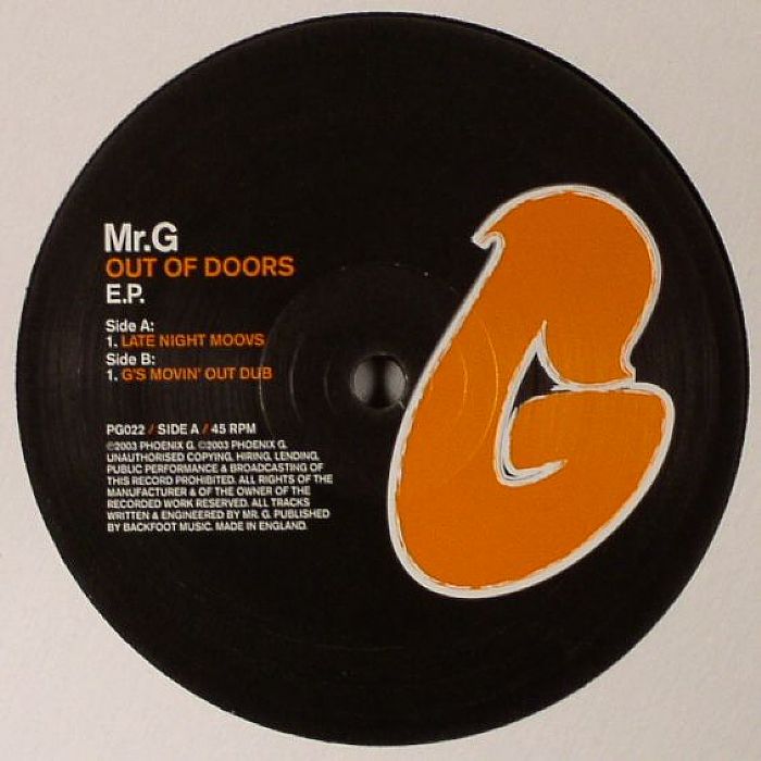 Mr G Out Of Doors EP