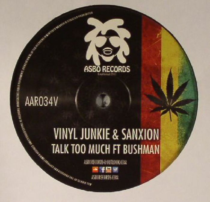 Vinyl Junkie | Sanxion | Bushman Talk Too Much