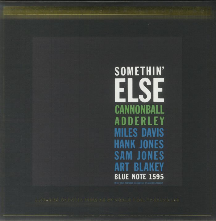 Cannonball Adderley – Somethin Else vinyl cover