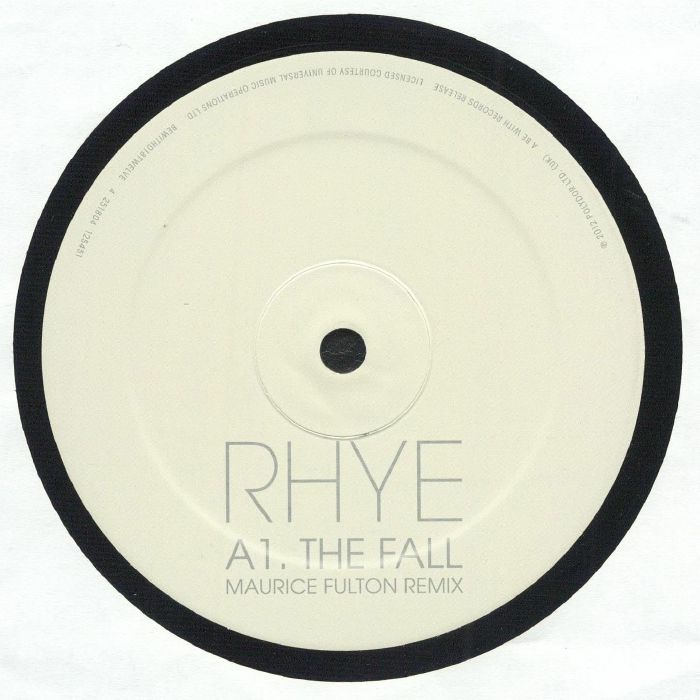 Rhye The Fall (Maurice Fulton remix)