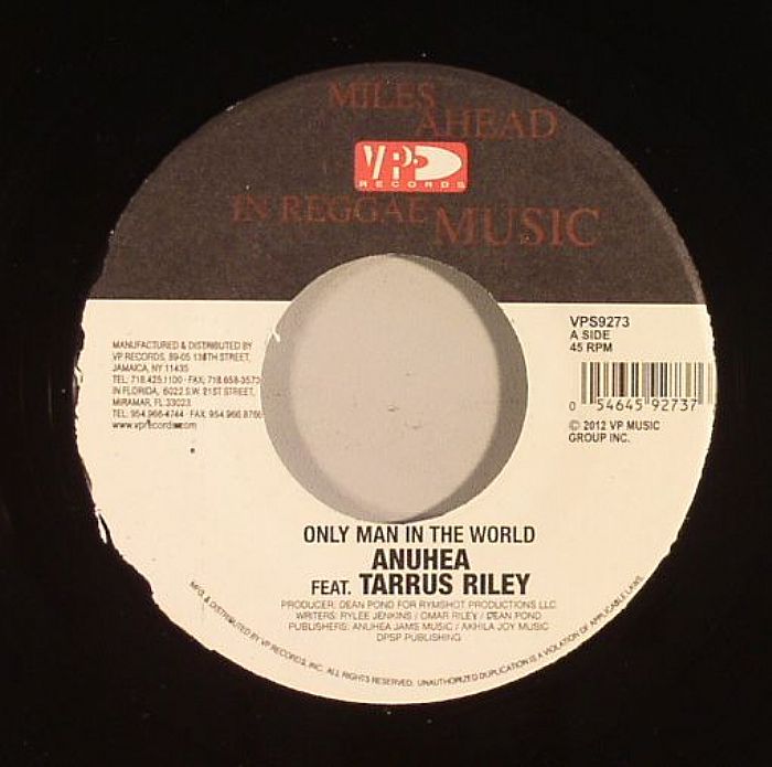 Anuhea Feat Tarrus Riley Only Man In The World