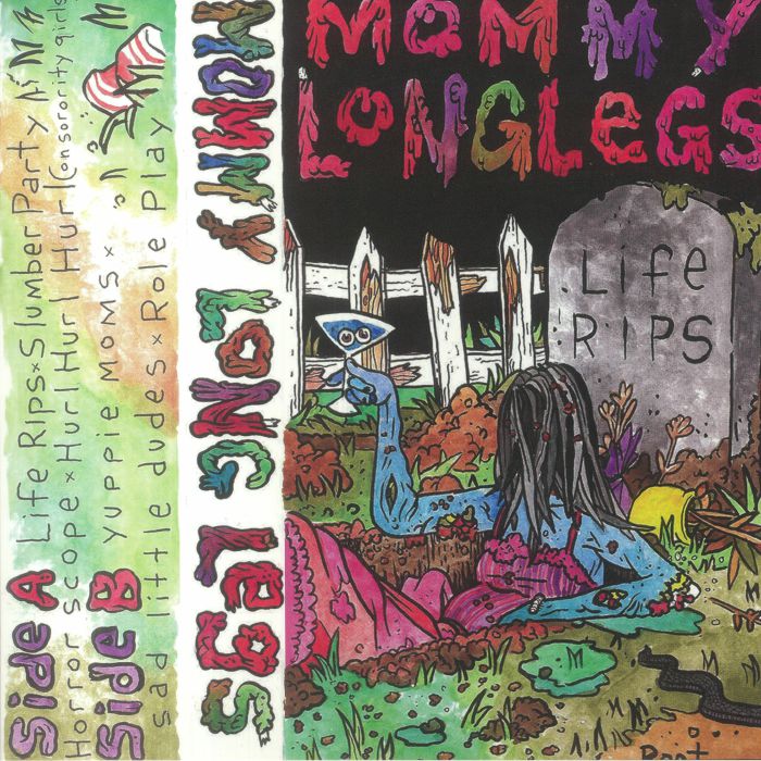 Mommy Long Legs – Life Rips/Assholes vinyl cover