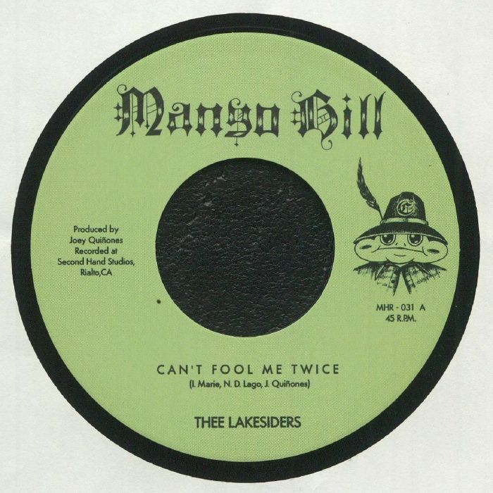 Thee Lakesiders – Cant Fool Me Twice vinyl cover