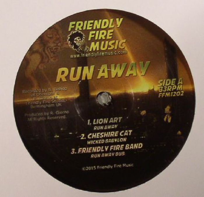 Lion Art | Cheshire Cat | Friendly Fire Band Run Away