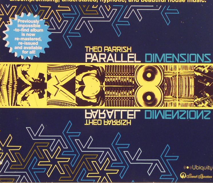 Theo Parrish – Parallel Dimensions vinyl cover