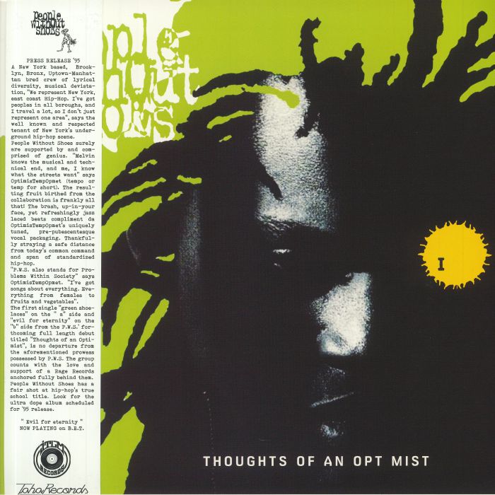 People Without Shoes – Thoughts Of An Optimist vinyl cover