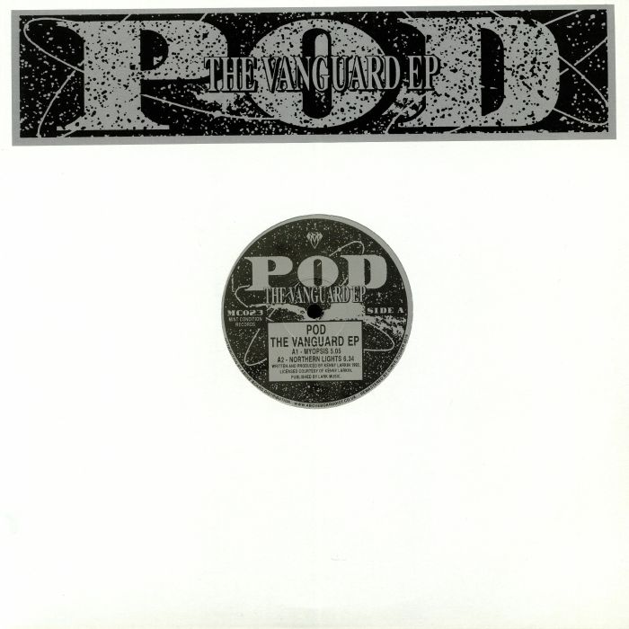 Pod | Kenny Larkin – The Vanguard EP vinyl cover