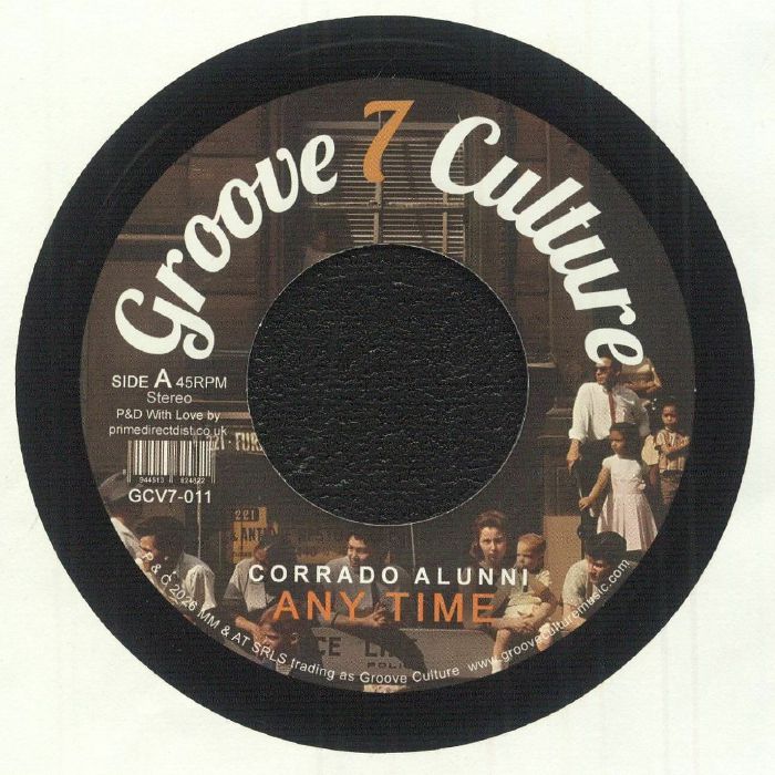 Corrado Alunni – Any Time vinyl cover