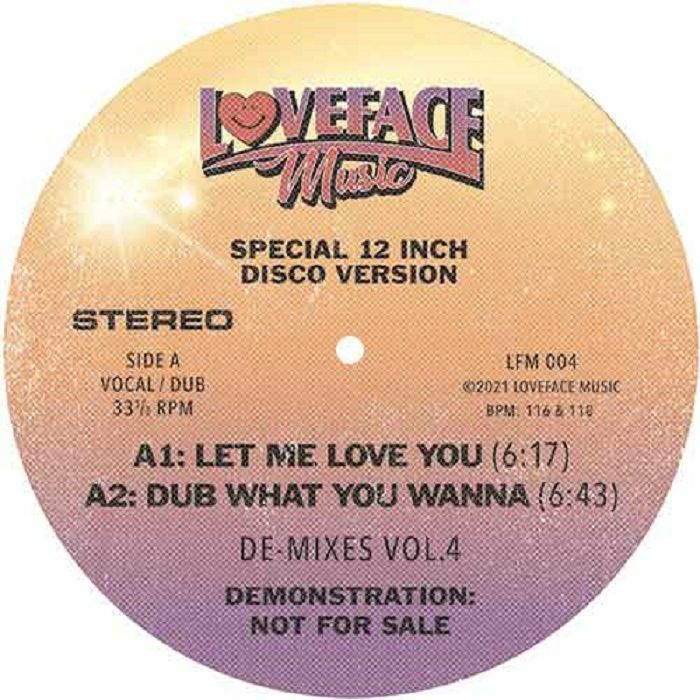 Loveface De Mixes: Vol 4