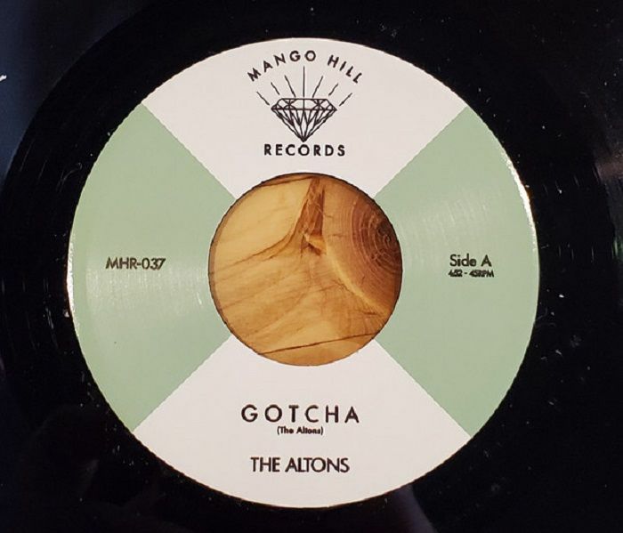 The Altons – Gotcha vinyl cover