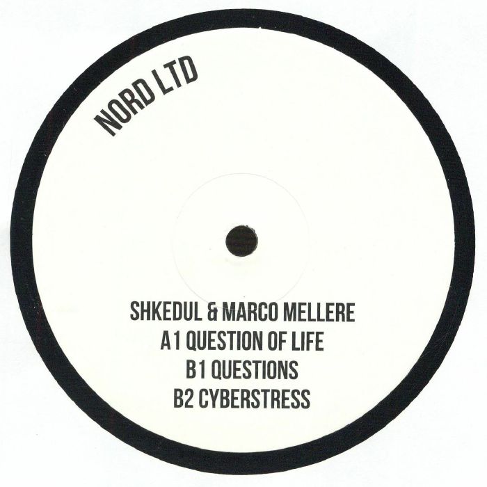 Shkedul | Marco Mellere – Questions EP vinyl cover