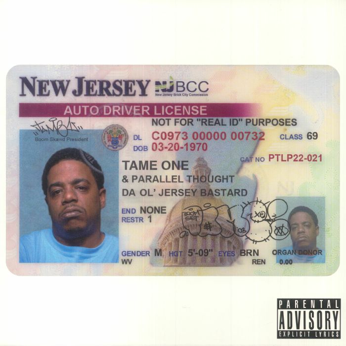 Tame One | Parallel Thought Da Ol Jersey Bastard (The Definitive Edition)