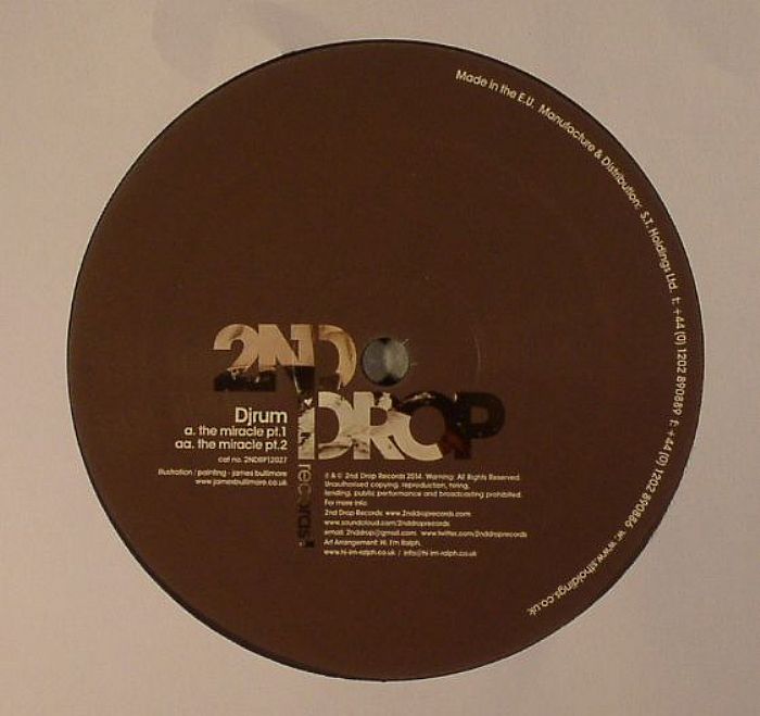 Djrum – The Miracle vinyl cover
